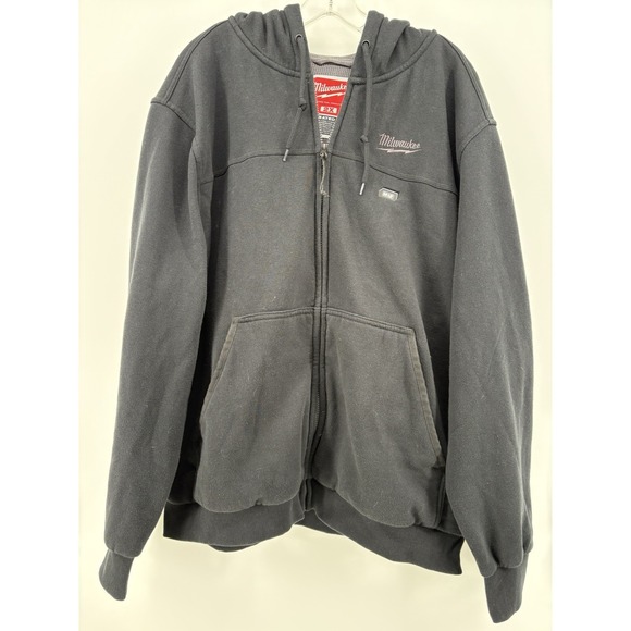 Milwaukee Tool M12 Heated Hoodie Black Size 2XL‎ *Tested*